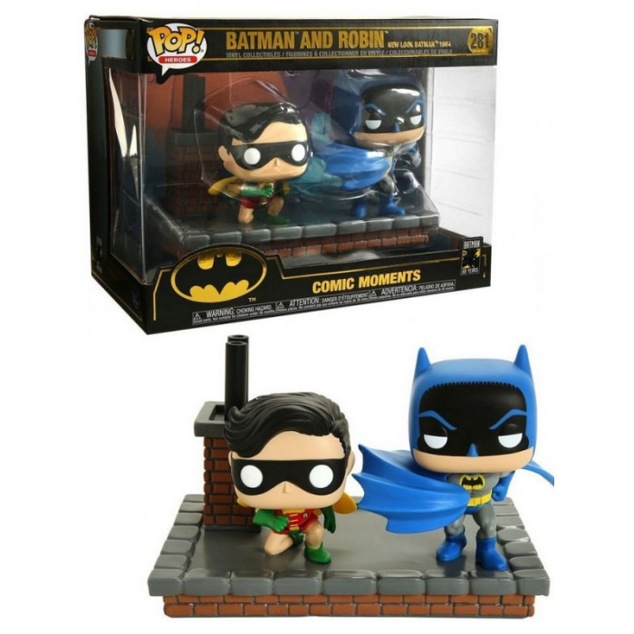 Funko POP! Movie Moments Batman y Robin - DC - InopopStore
