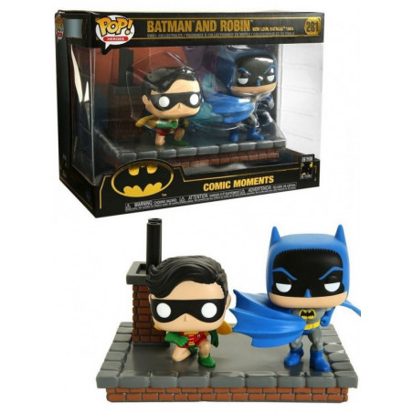 Funko POP! Movie Moments Batman y Robin - DC - InopopStore